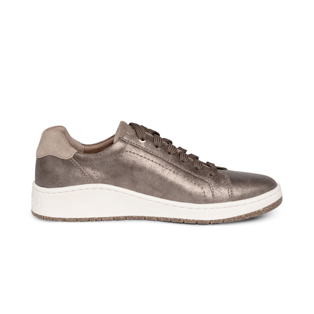 Aetrex Women's Blake Comfort Sneakers - Bronze | USA 4JFQQNV